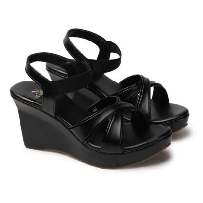 Women Fashion Wedge Sole Heels Sandals Elevate Your Look with Comfort and Elegance for the Modern Bridal Wear Party Wear Comfortable - Image 3